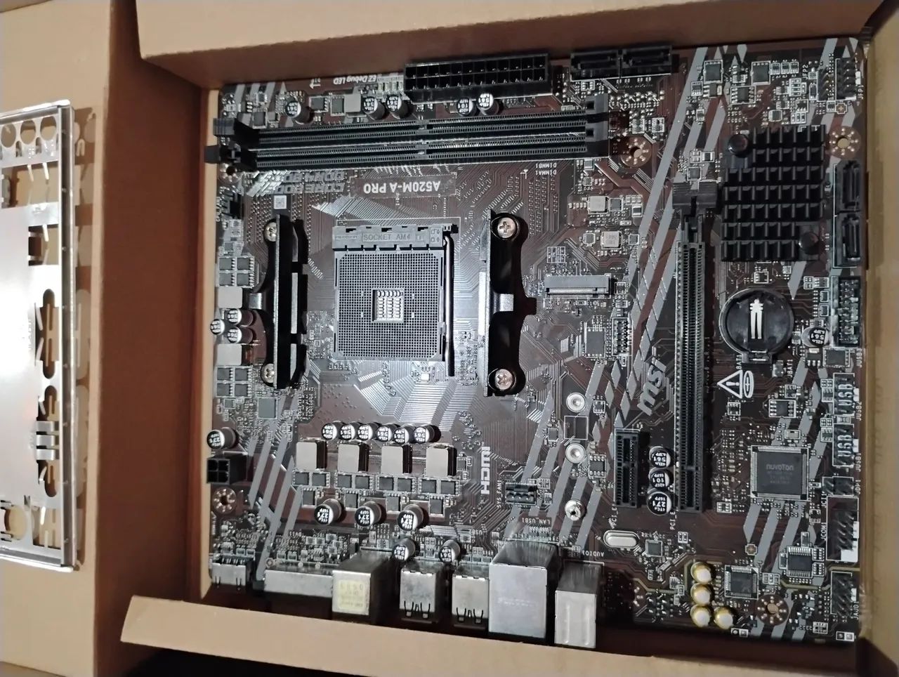 PLACA MÃE MSI A520M A-PRO - Foto 2