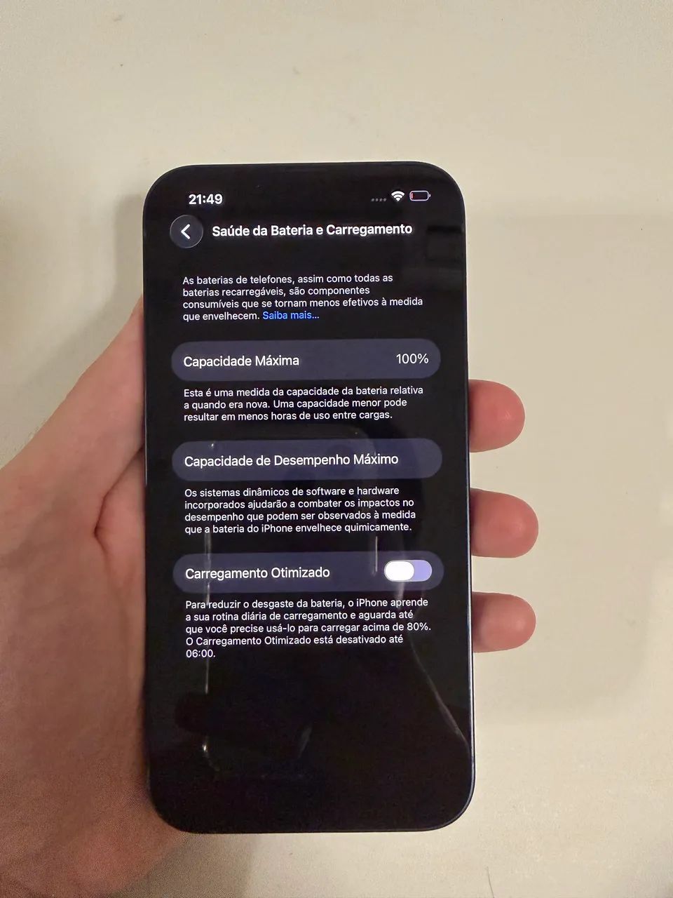 iPhone 13 128Gb 100% bateria - Foto 3