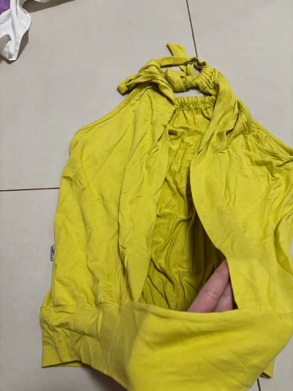 Conjunto blusa + top verde limão P - Foto 3