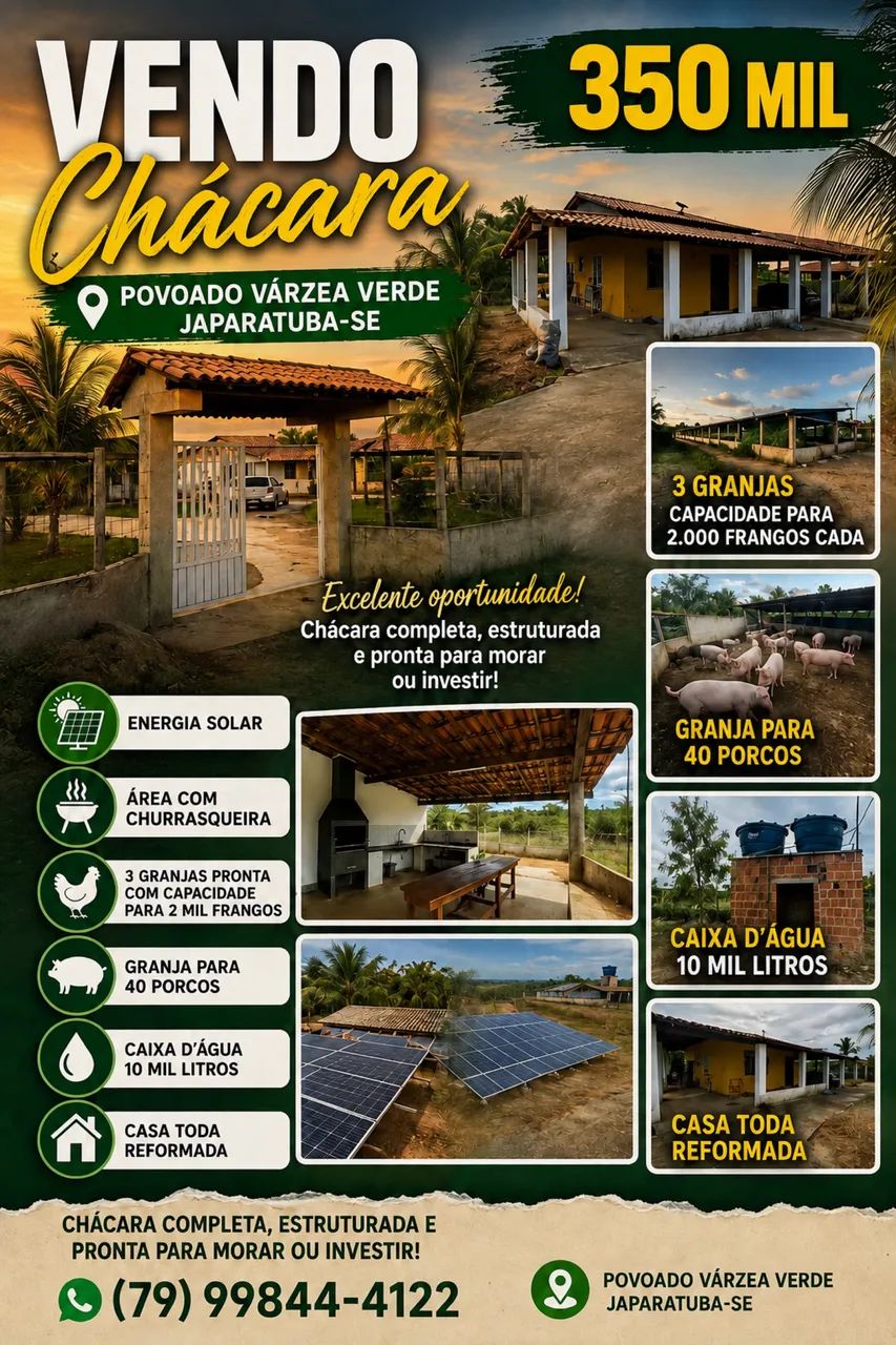 Chácara a venda 