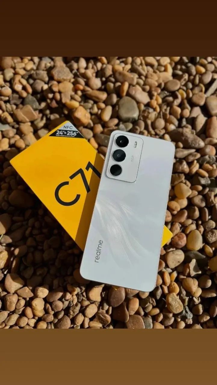 Realme c71 lacrado lançamento novo  - Foto 4