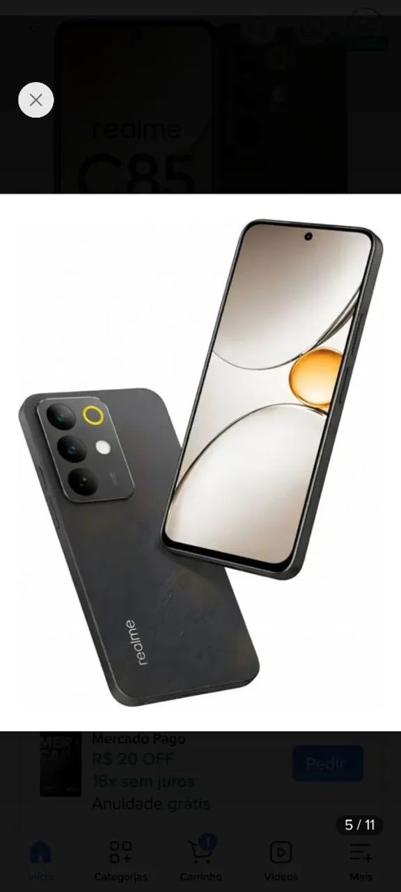 Vende-se um celular realme c85 - Foto 3