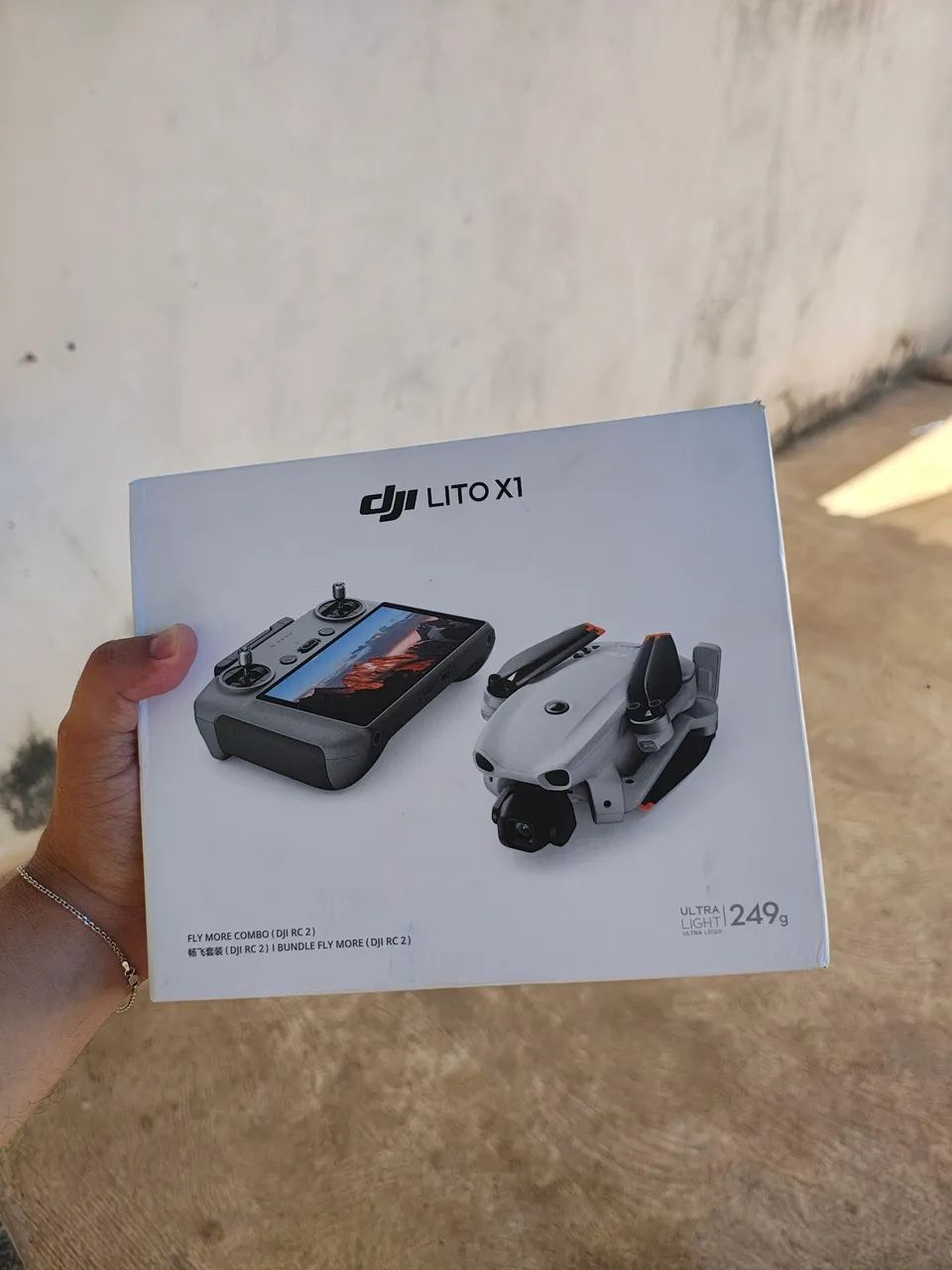 DJI LITO X1 FLY MORE COMBO RC2 (COM TELA) - NOVO LACRADO!<br><br>