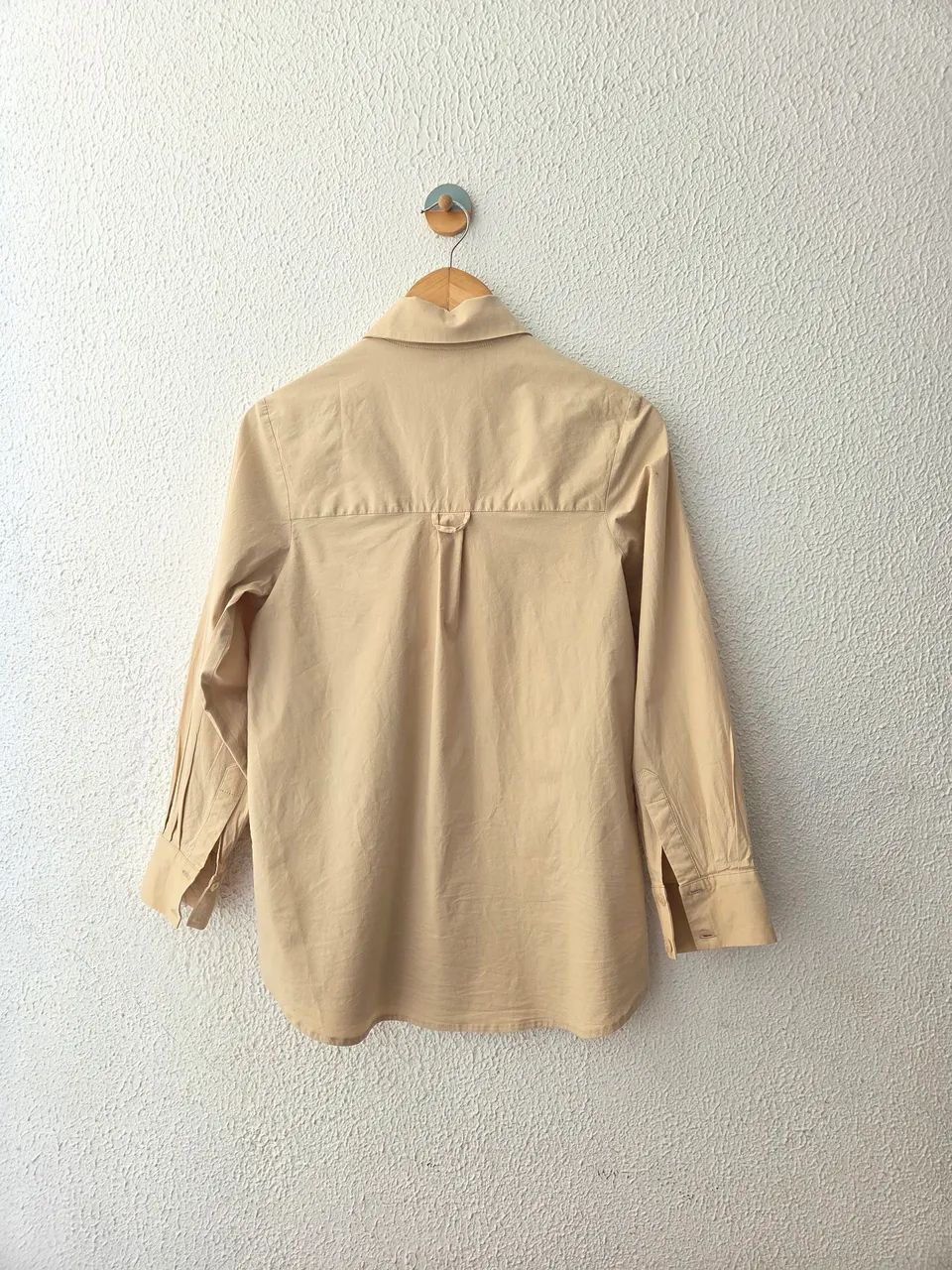 Camisa BYNV cor bege escuro tamanho PP - Foto 2