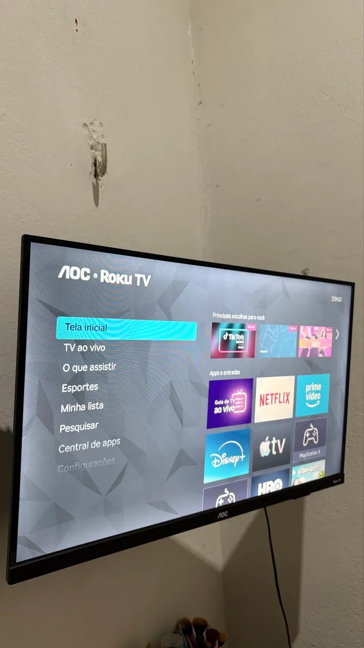 Smart TV AOC Roku Led ?32? polegadas.  - Foto 3