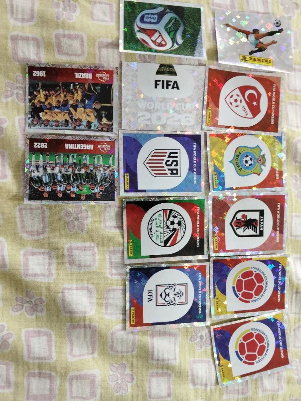 Figurinhas da copa do mundo 2026
