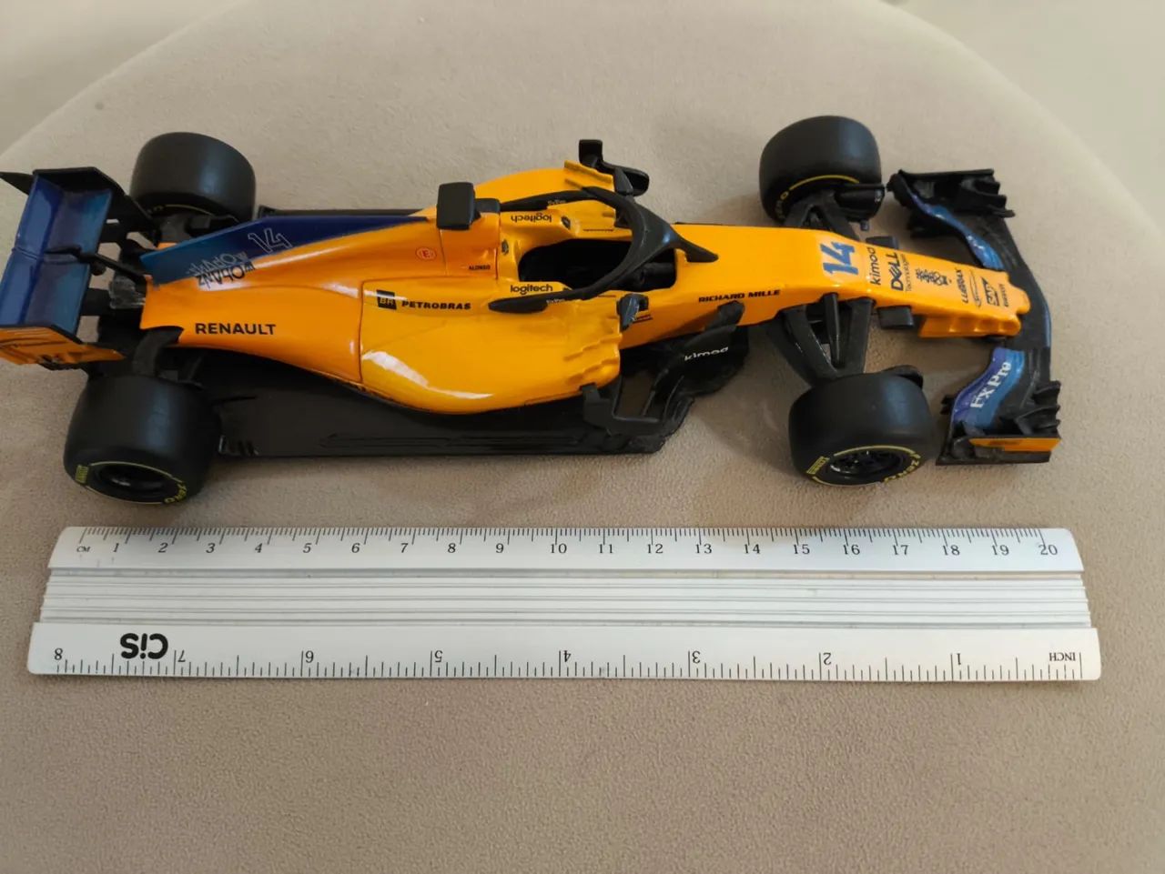Carro fórmula 1 miniatura McLaren MCL33  - Foto 5