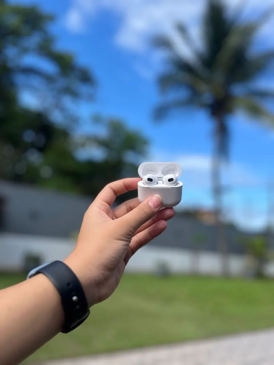 Fone De Ouvido sem fio Bluetooh Compativel IOS e Android Sem borracha - Foto 2
