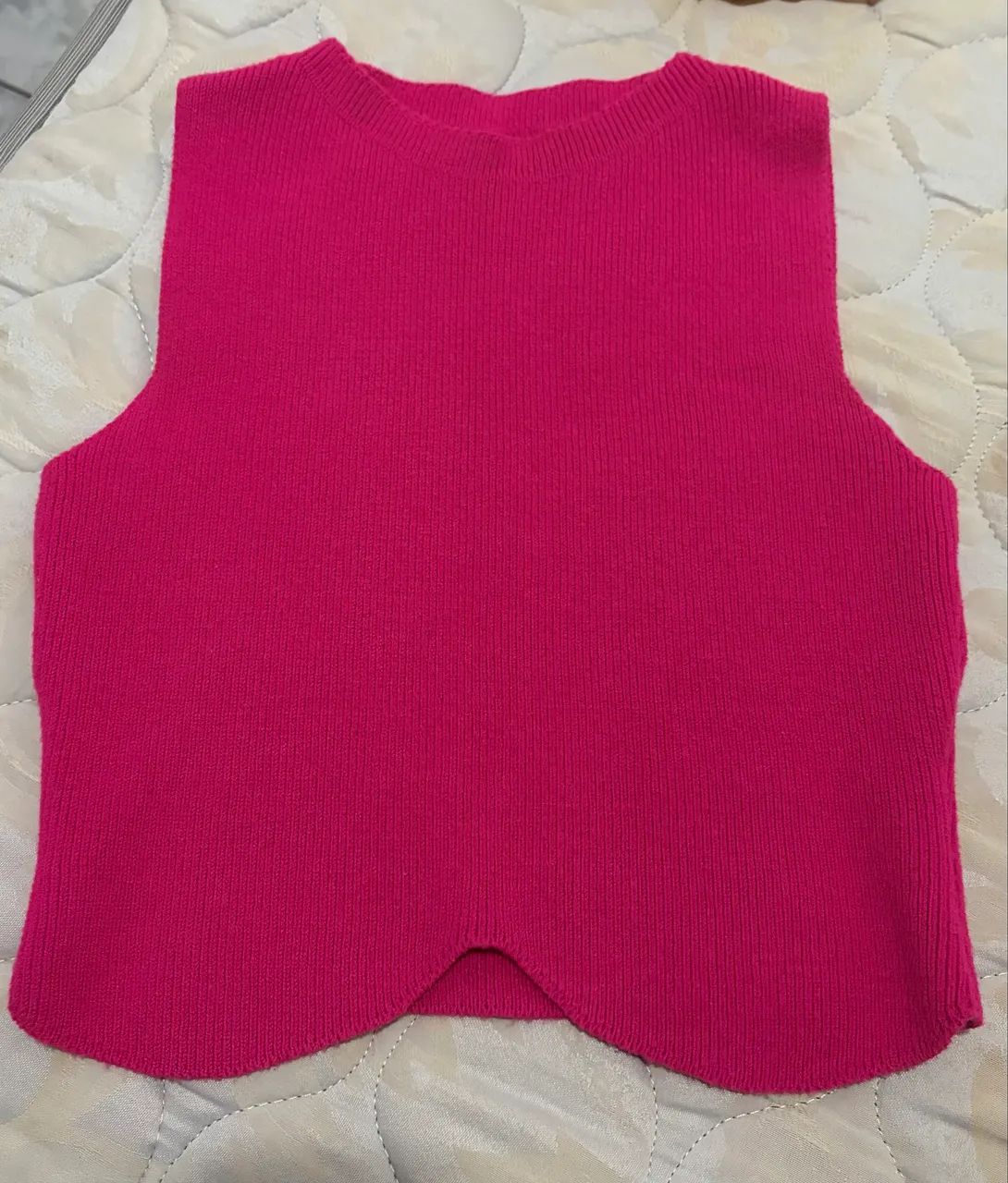 Blusa Rosa - Tamanho M 