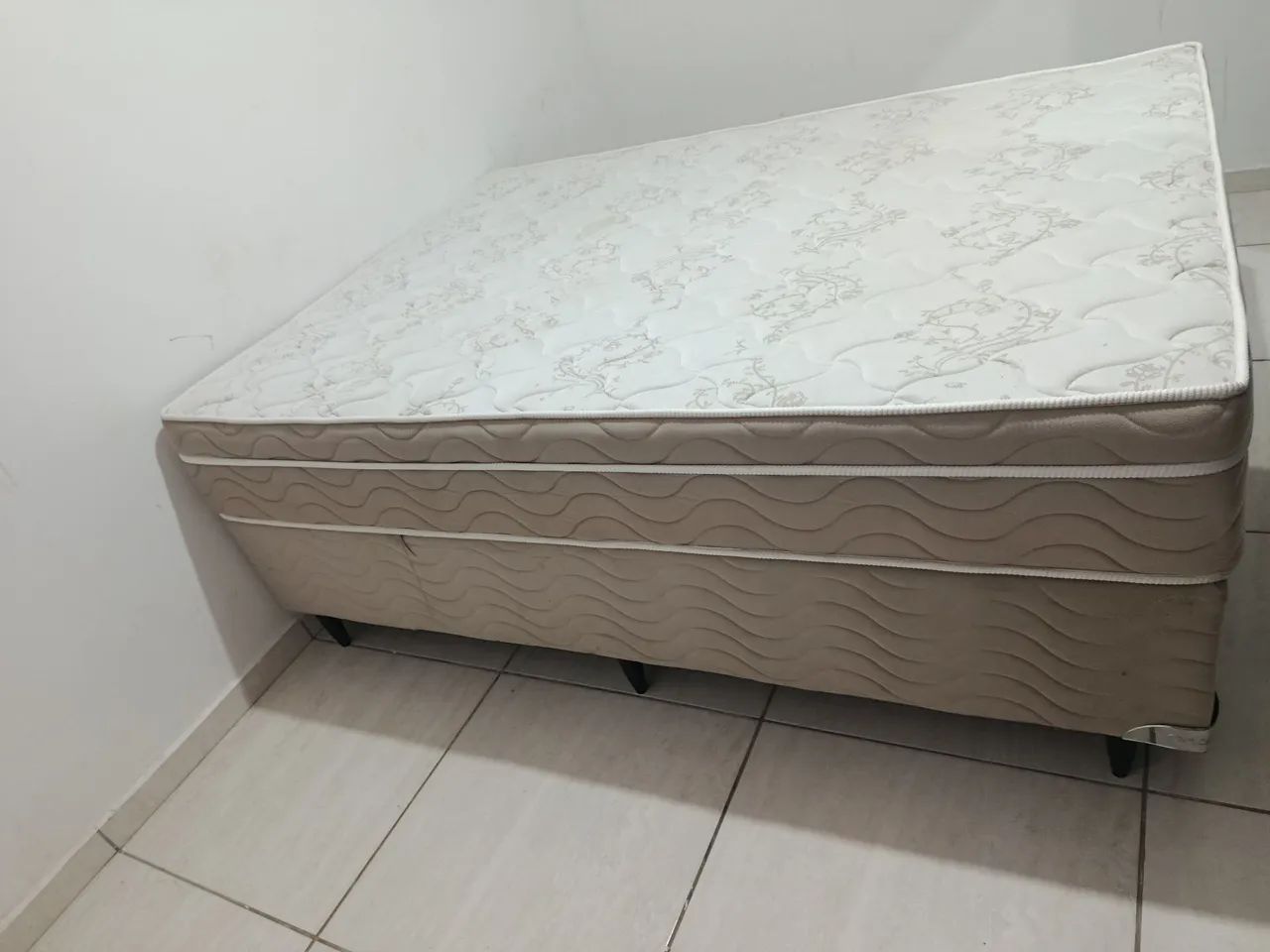 Cama box casa usada 6 meses apenas  - Foto 3