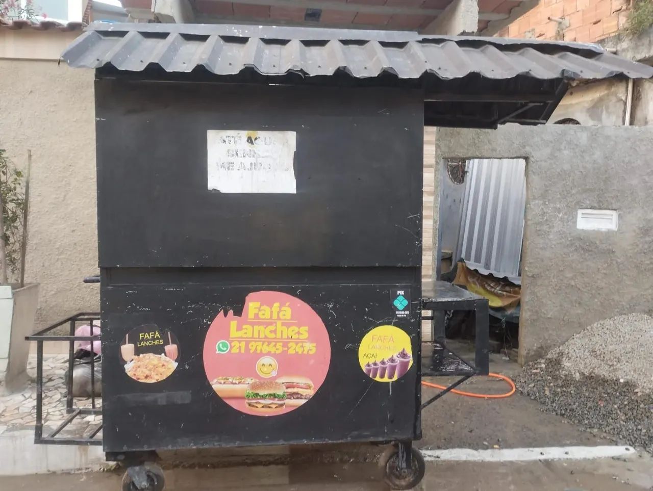 Barraca de lanche 