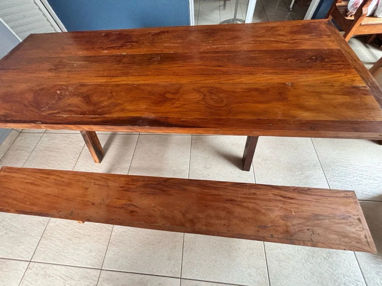 Mesa de madeira  - Foto 3