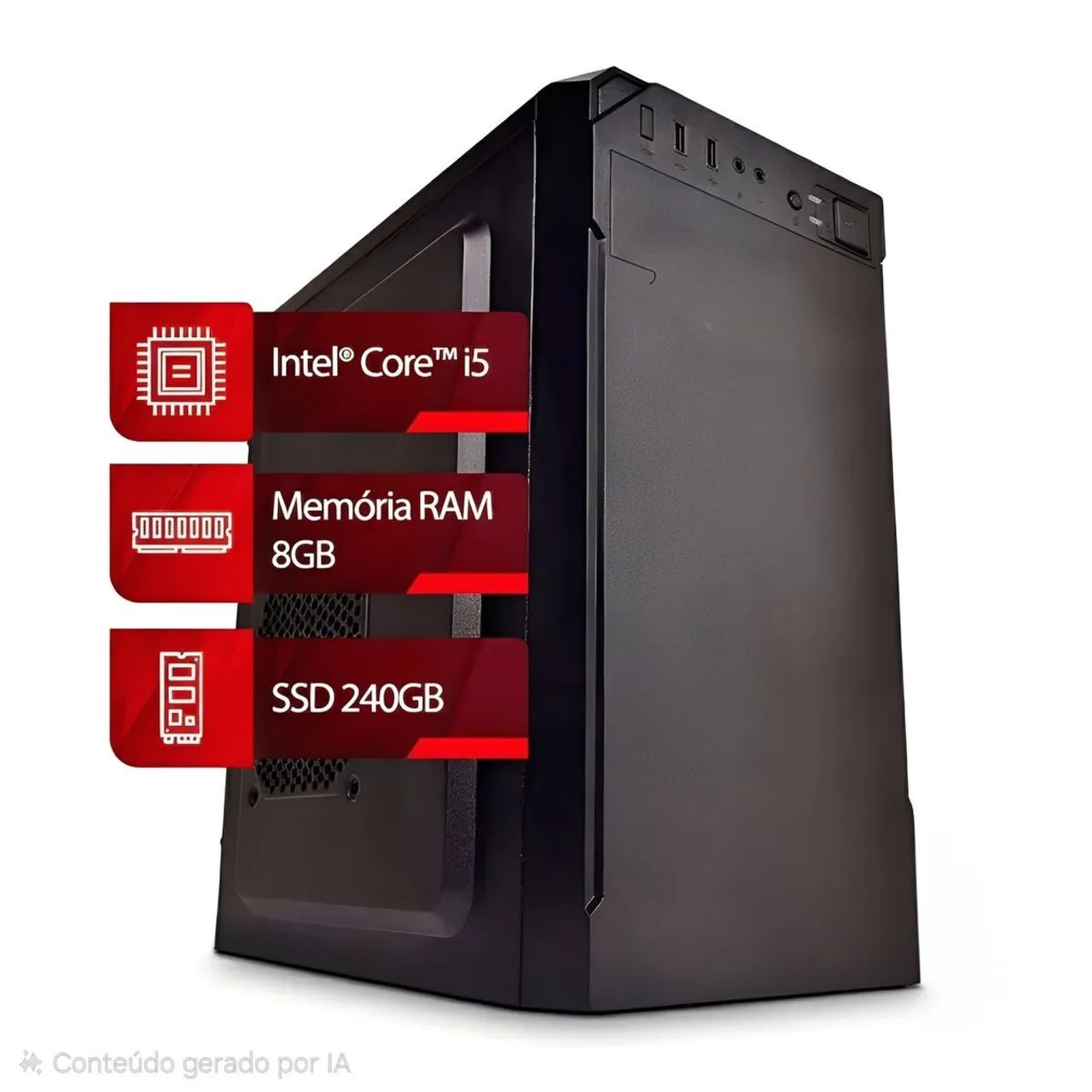 Combo CPU I5 + impressora  