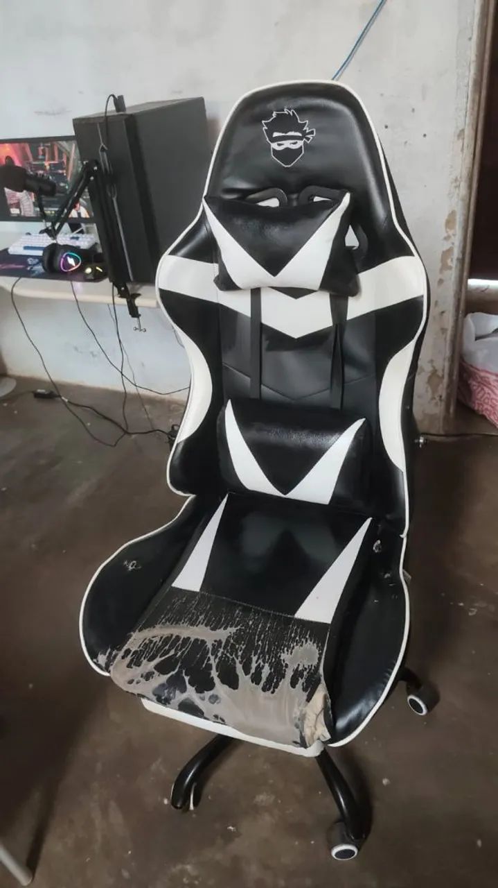 Cadeira gamer Ninja completa.