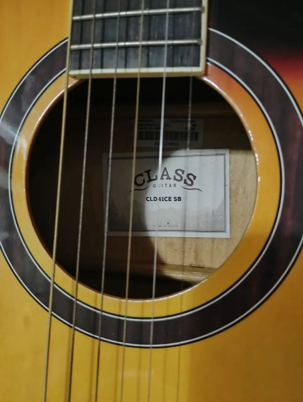 Violão Eletroacústico Class Guitar CLD41CE SB - Foto 4