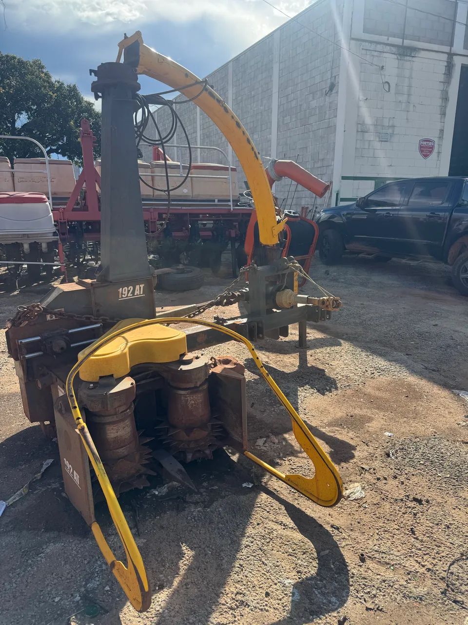 Ensiladeira JF 192 AT usada Colhedora de forragens  - Foto 4