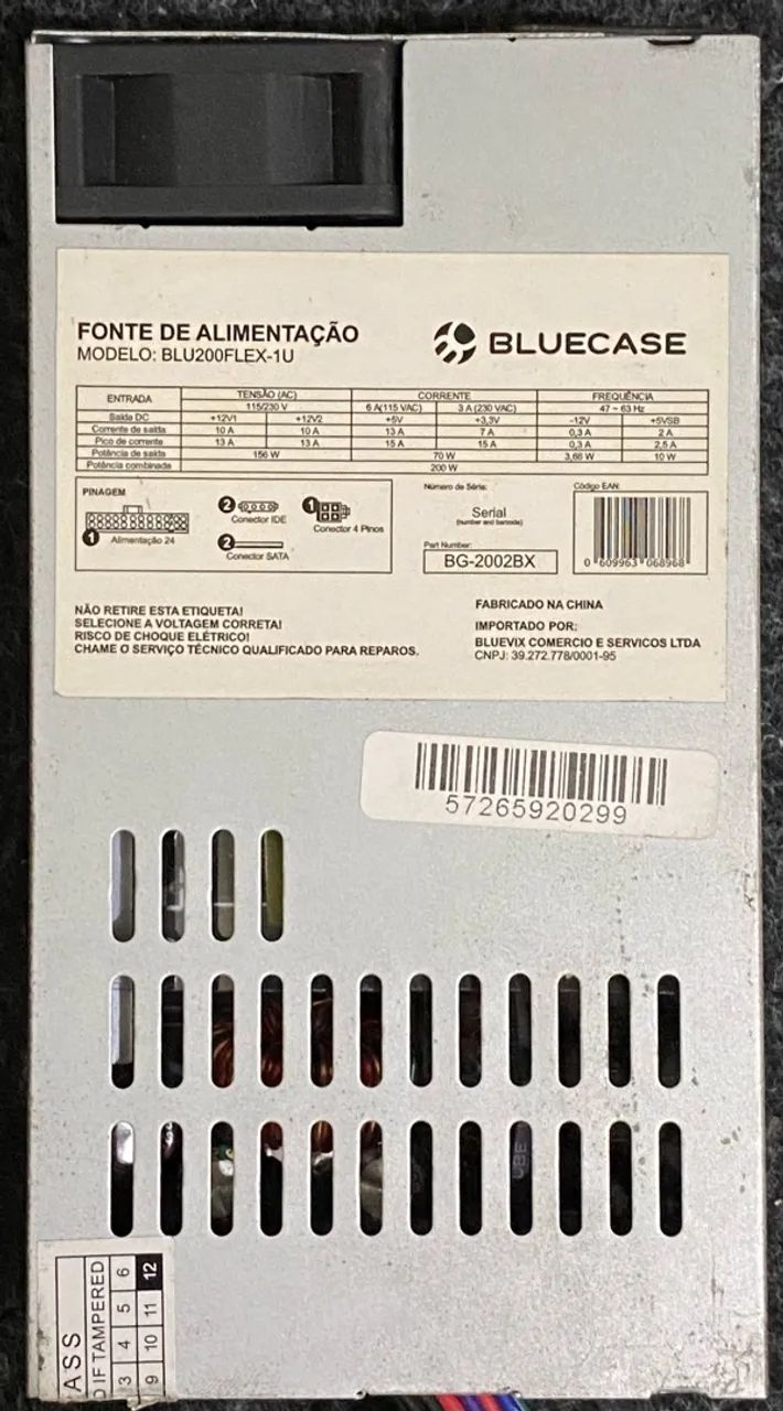 Fonte Flex Bluecase 200w - Foto 2