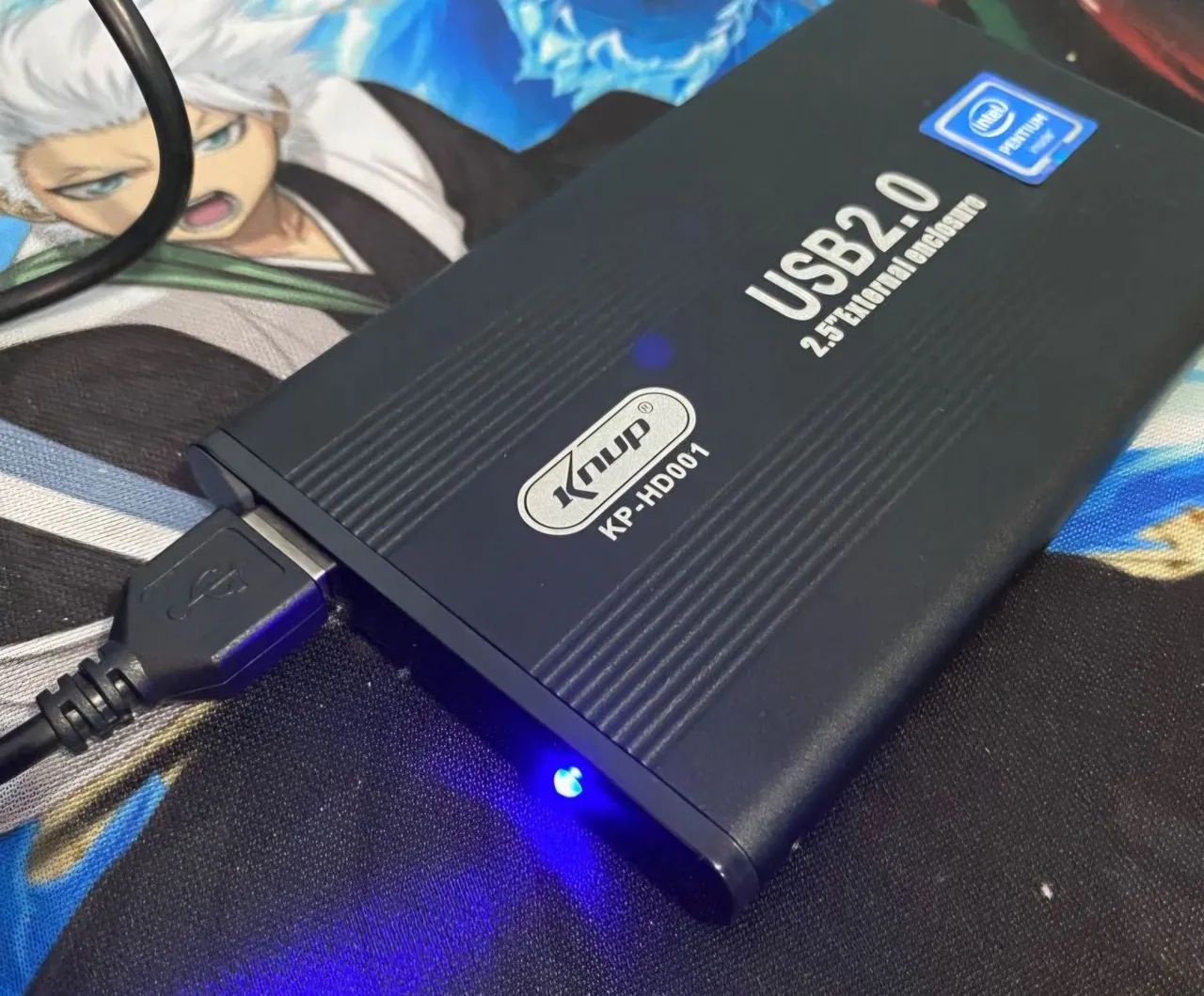 hd externo de notebook 1 TB funcionando normal!