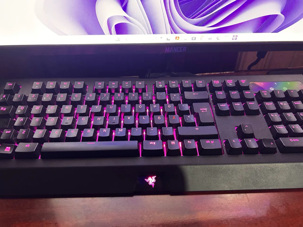 Teclado razer chorma black Window 
