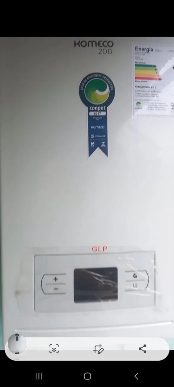 Aquecedor komeco 20d