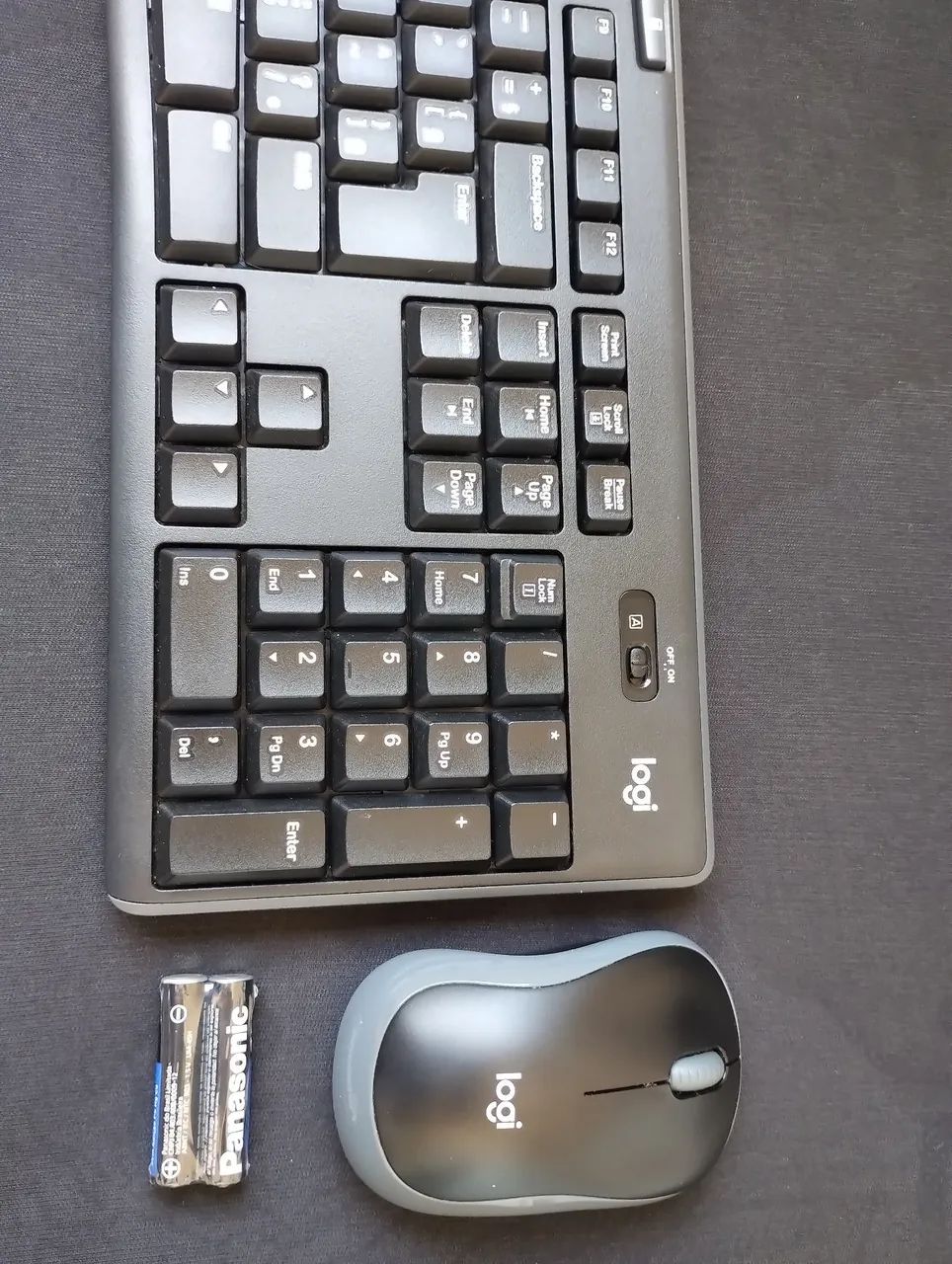 Teclado + Mouse Logitech MK270 (Sem fio) - Foto 4