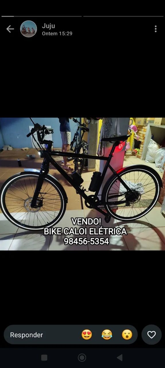 Bicicleta Ebike Caloi Rush