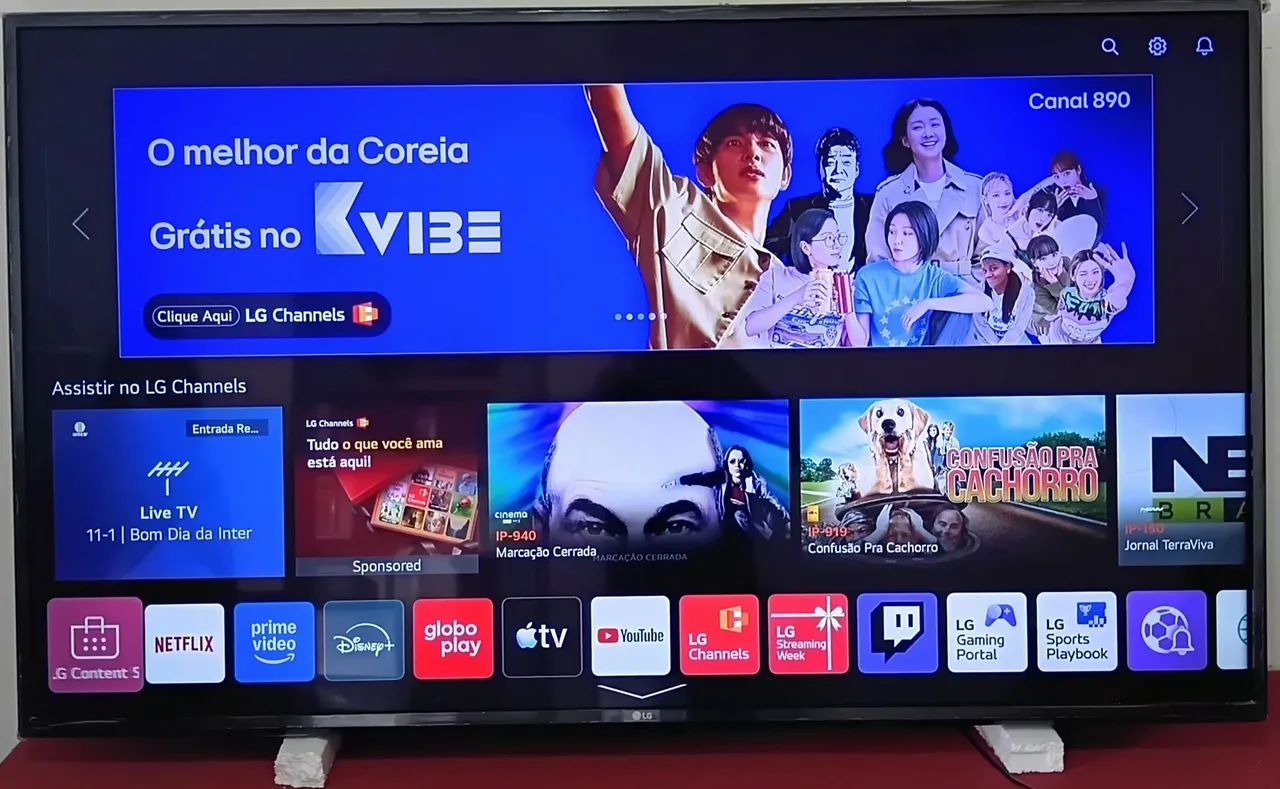 Tv Smart LG 55 polegadas 