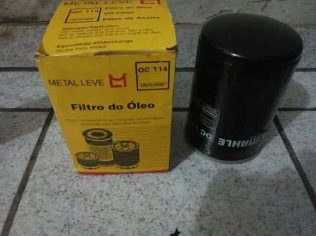 Filtro Óleo Opala 6 cil. Mahle Oc114 