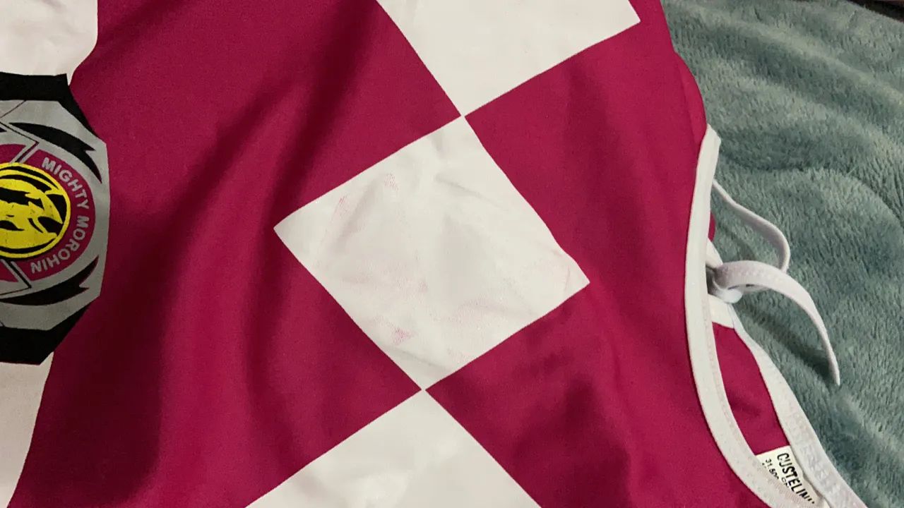 Fantasia Power Ranger Rosa Infantil - Completa com Máscara | Tam. M - Foto 4