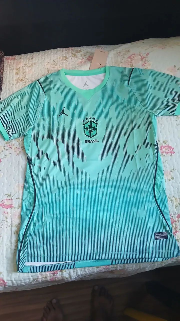 Camiseta seleção Brasil feminina