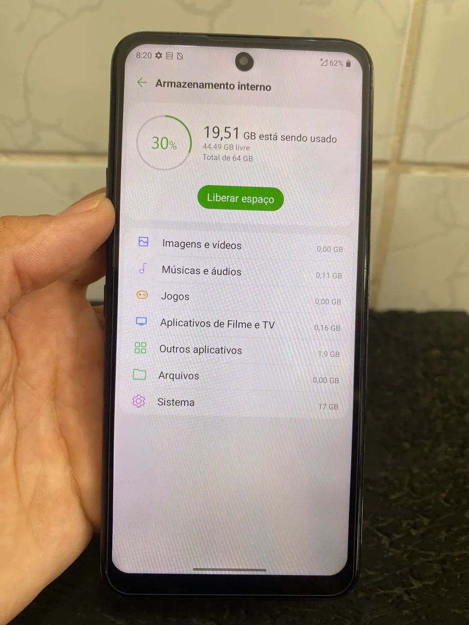 Celular LG k52