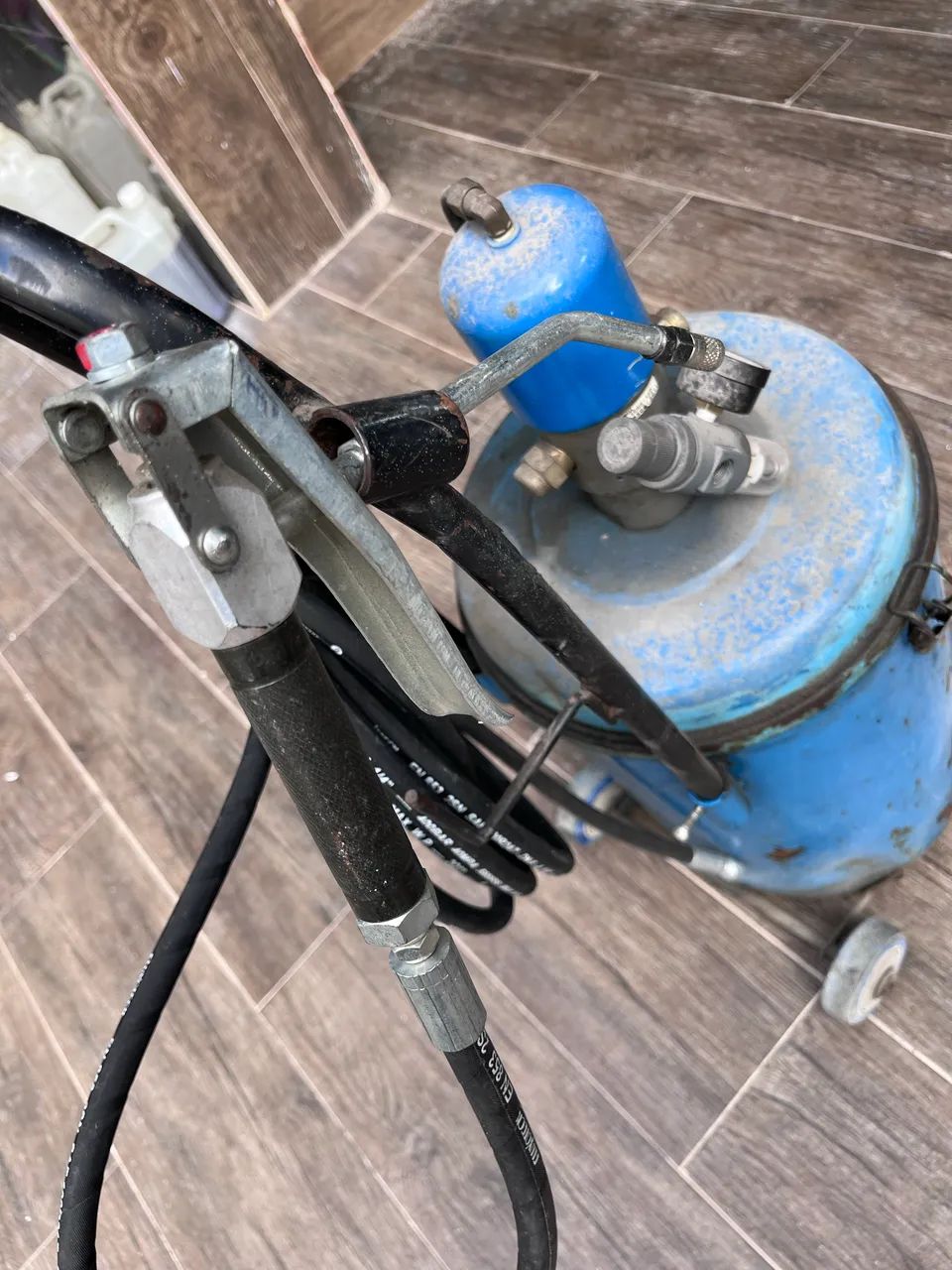 PROPULSORA DE GRAXA BOZZA 30KG - Foto 4