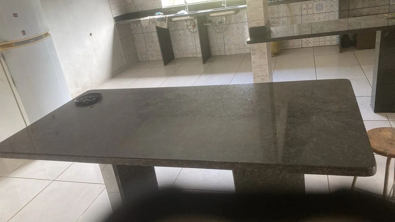 Mesa de granito 2 metros  - Foto 2