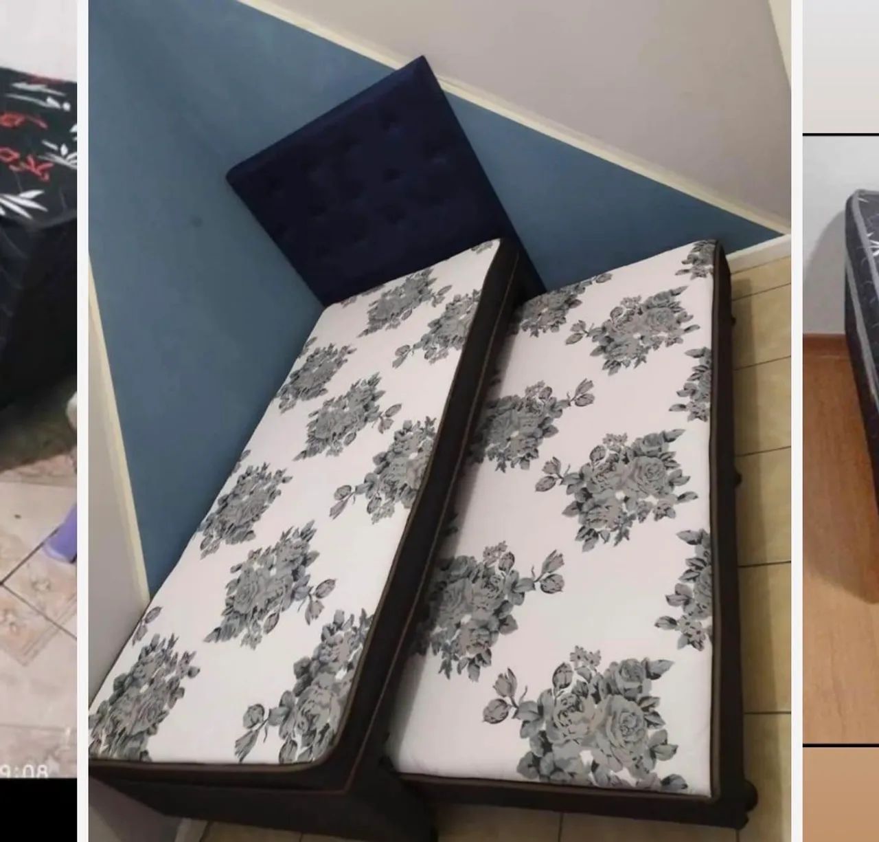 Cama box solteiro com auxiliar  - Foto 2