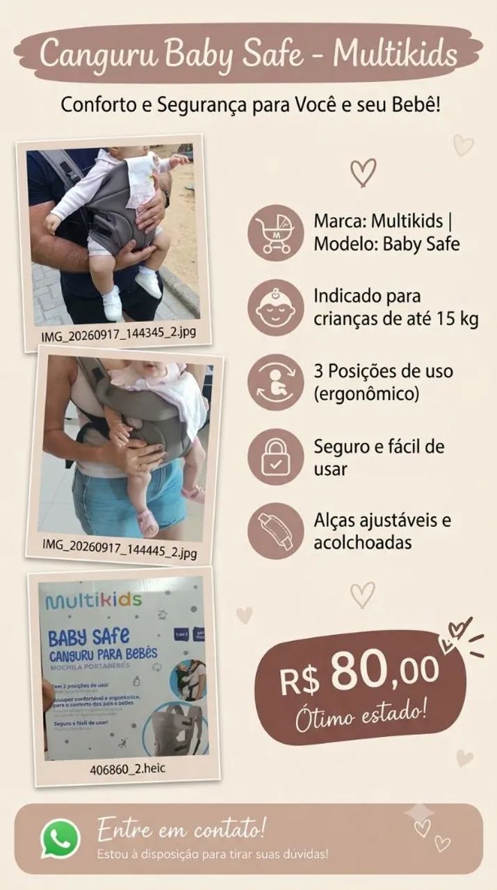 Canguru de bebê 