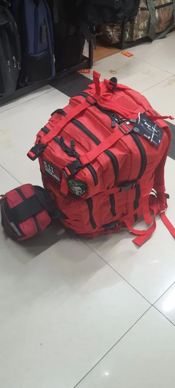 Mochila tatica militar bombeiro - Foto 3