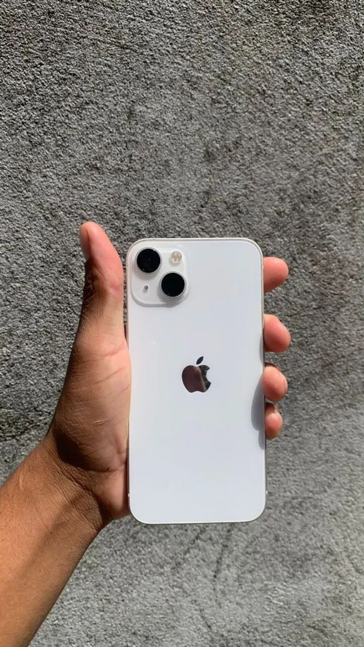 iPhone 13 128GB Branco | Bateria 93% | Impecável - Celulares e