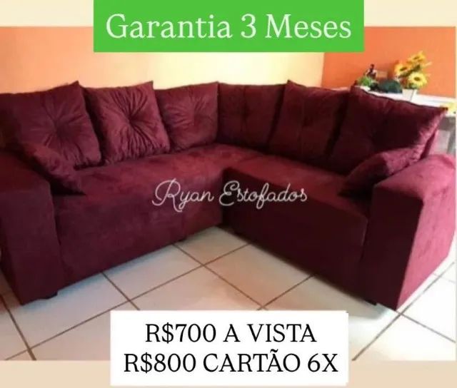 Promoção Sofá de Canto Direto da Fábrica - Foto 3
