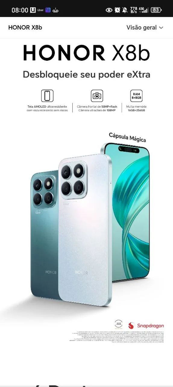 Celular Honor X8b - Foto 2
