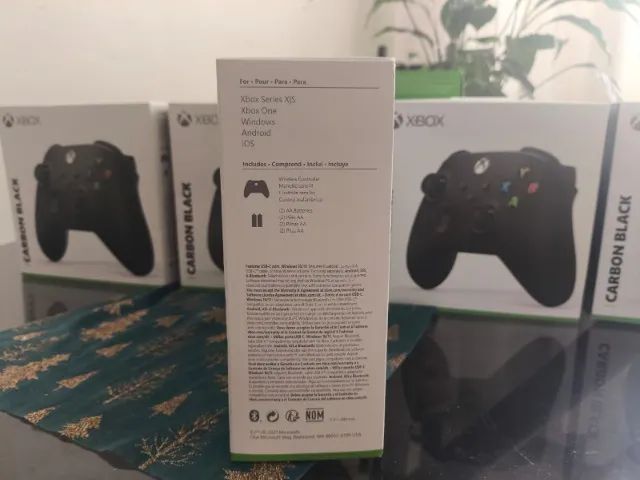 Controle Xbox Series S - Carbon Black - Com Pilha Duracell - Xbox Cloud - LACRADO! - Foto 4