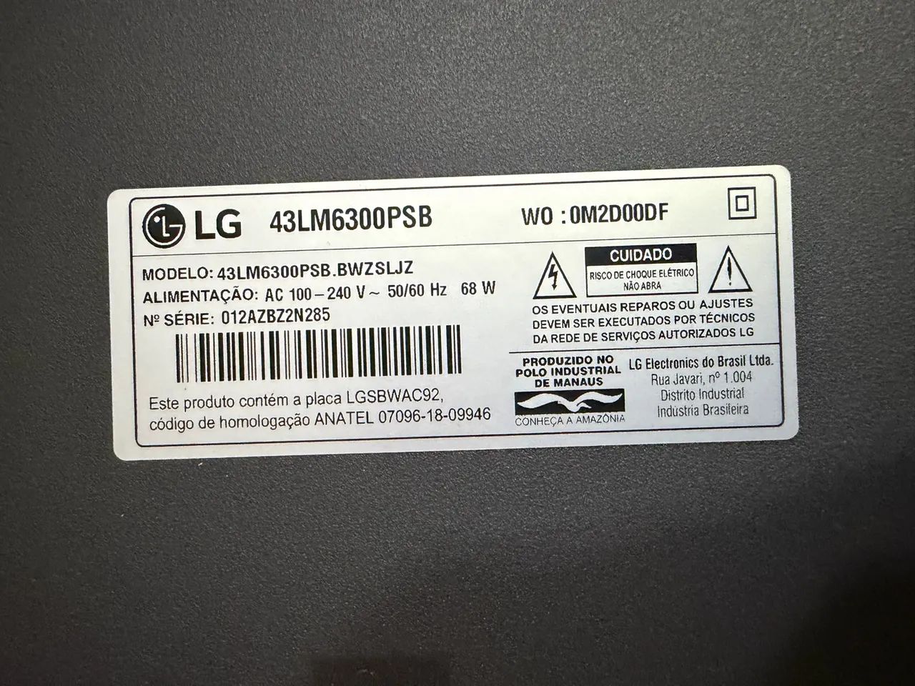 TV 43 Polegadas LG Smart  - Foto 4