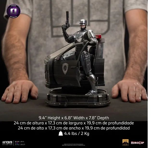 Robocop Deluxe Robocop Art Scale Iron Studios 1/10