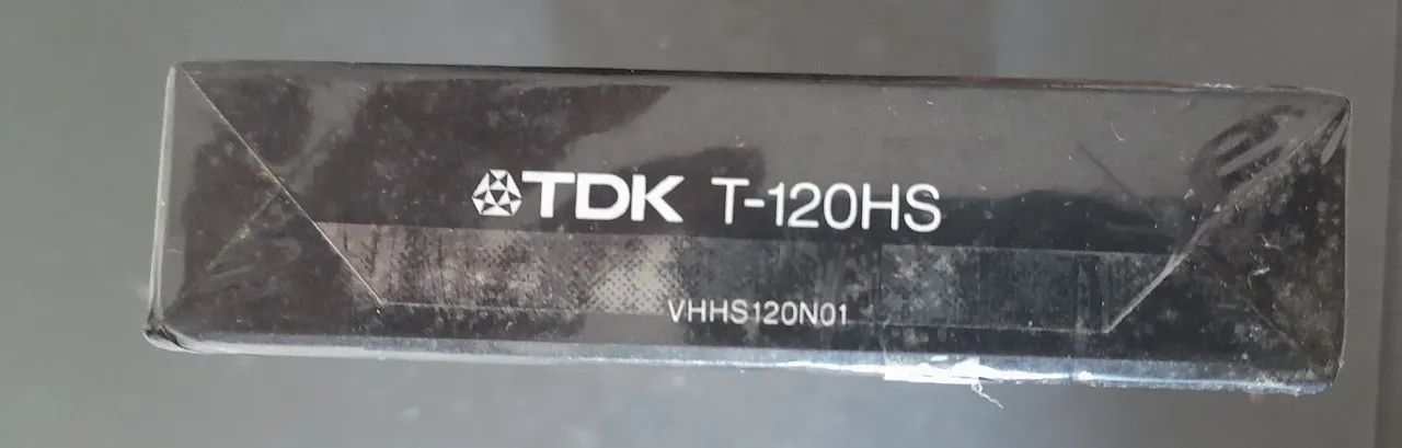 Fita VHS TDK HS T-120 nova lacrada - Foto 5