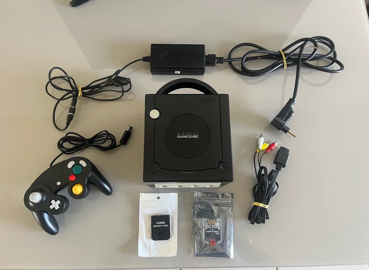 Nintendo GameCube Picoboot Com Jogos - Foto 2