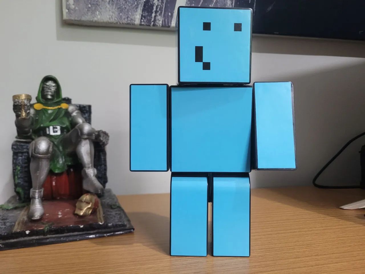 Boneco Minecraft 