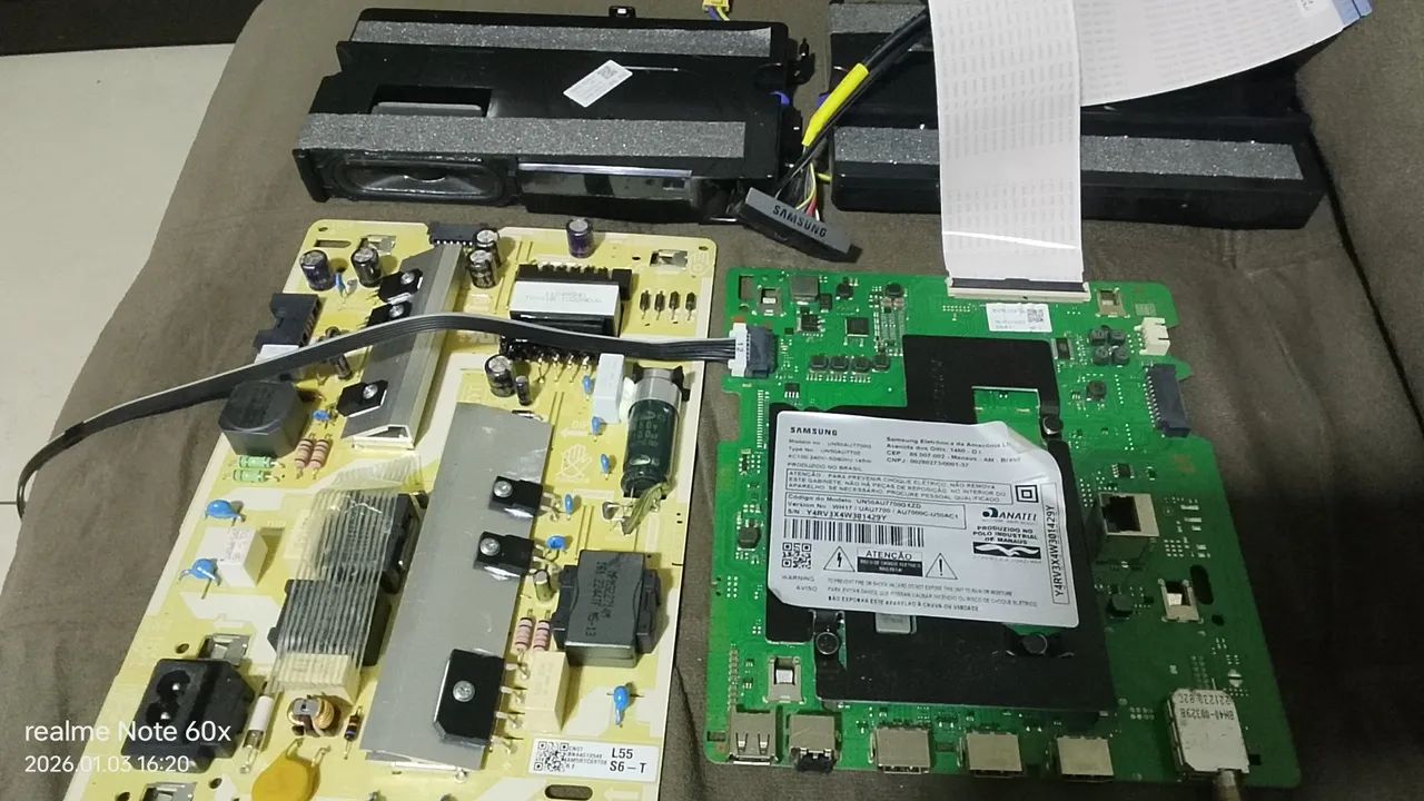 Placa completa Samsung UN50AU7700G - Foto 2