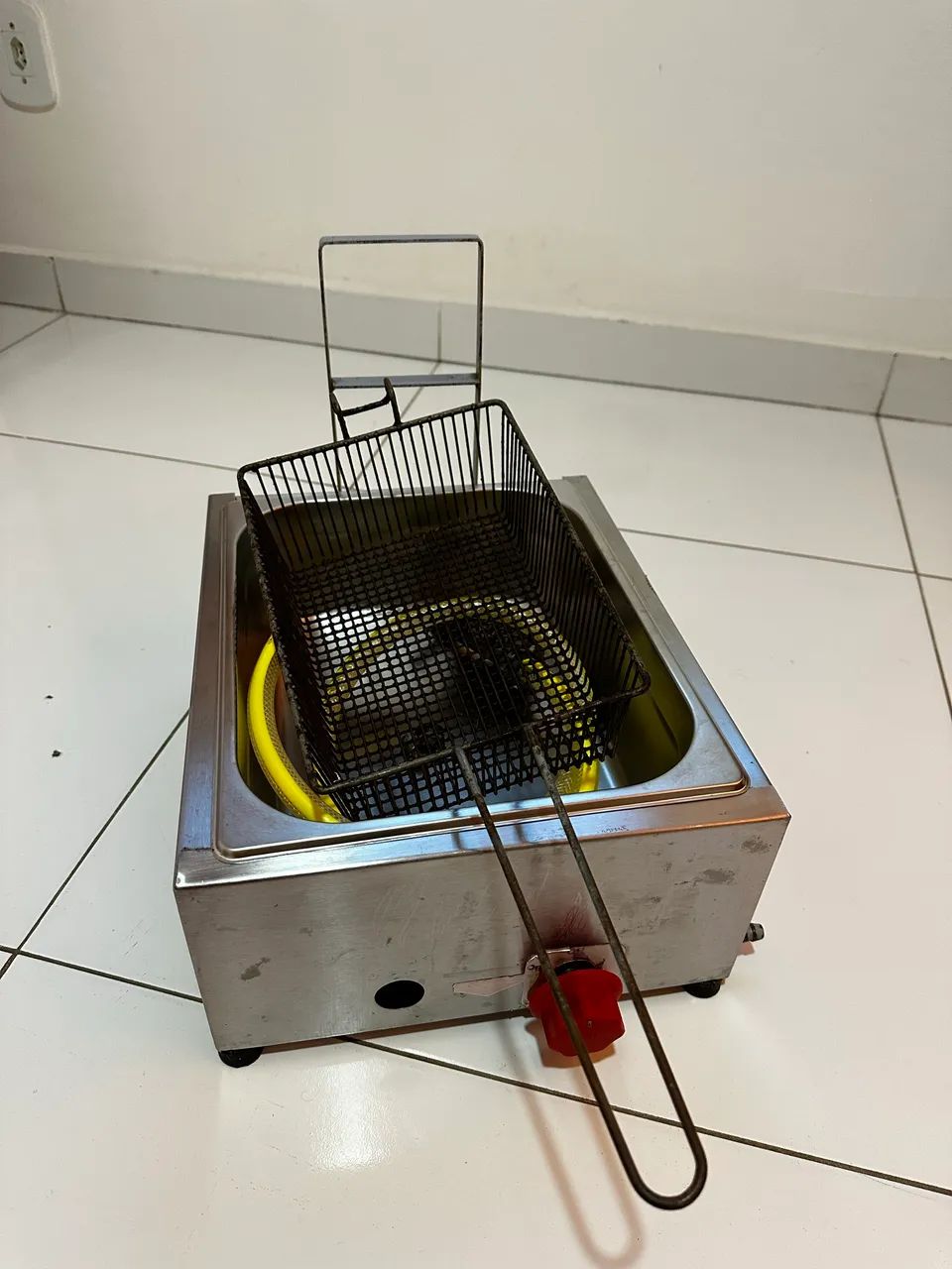 Fritadeira a gás completa 