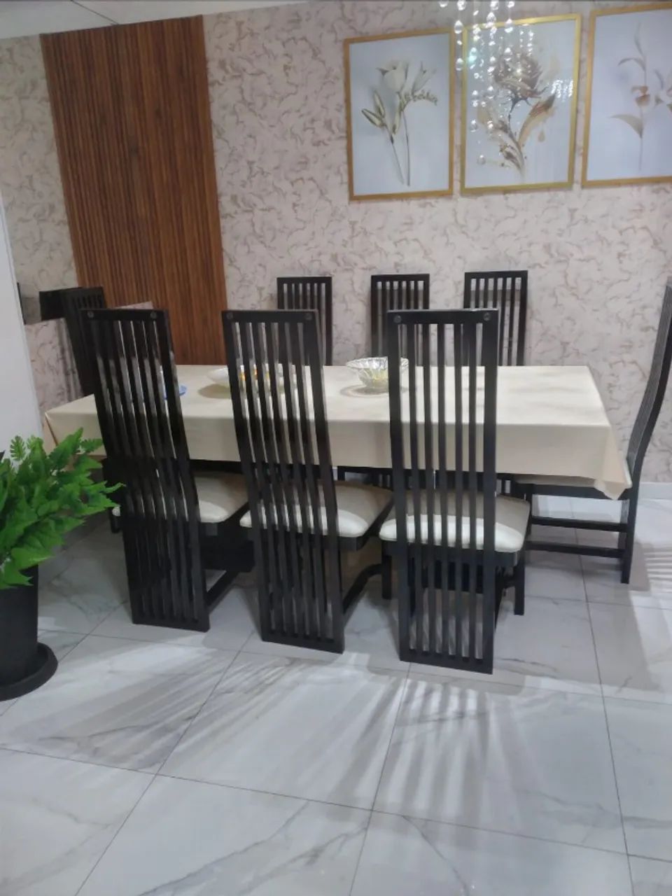 Mesa de Jantar com 8 cadeiras - a retirar. - Foto 2