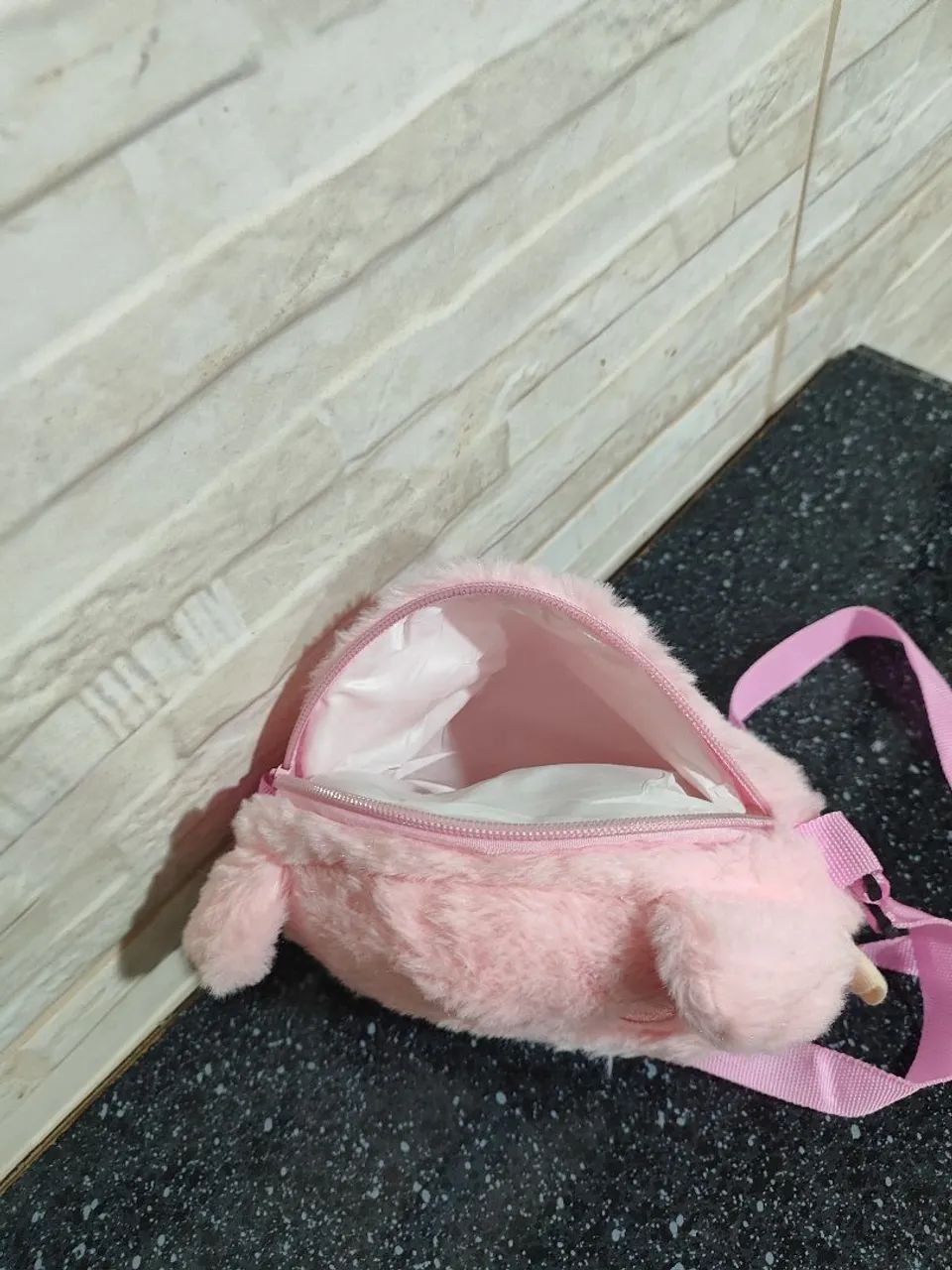 bolsa infantil de pelúcia  - Foto 2