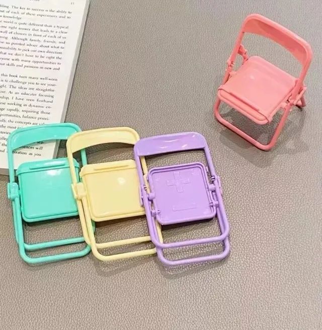 Suporte Porta Celular de Mesa Dobrável - Foto 3